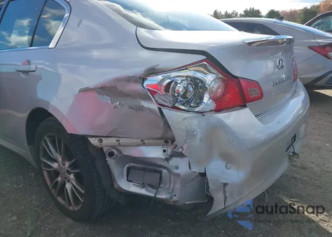 2010 Infiniti G37X z USA, uszkodzony, nr VIN JN1CV6AR6AM252752